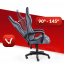 Комп'ютерне крісло Hell's Chair HC-1008 Grey (тканина) Ровно