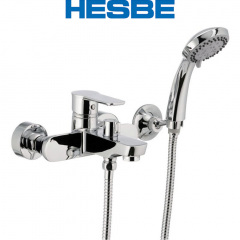 Змішувач для ванни короткий ніс HESBE HOUSTON (Chr-009) Одеса