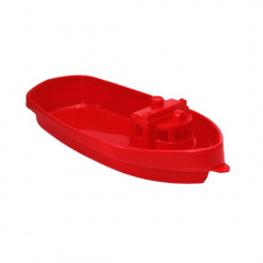 Пластиковый кораблик красный Технок (2773) Смела