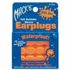 Беруші MACK`S Pillow Soft силіконові помаранчеві для дітей 6 пар Рівне
