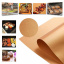 Комплект антипригарний килимок для BBQ та Набір кухонного приладдя 6 в 1 Помаранчевий (n-1217) Херсон