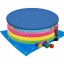 Детский надувной бассейн Intex 57422-3 Цвета заката 147 х 33 см с шариками 10 шт тентом подстилкой насосом Тернопіль