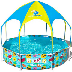 Bestway Детский каркасный бассейн Bestway 56432 (244х51 см) с теном Львов