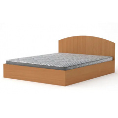 Двоспальне ліжко — 160 Компанітлдсп із узголів'ям дсп бук Тернопіль