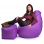 Кресло Мешок Груша Оксфорд 120х85 Студия Комфорта размер Стандарт фиолетовый Прилуки