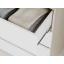 Комод с 4-мя ящиками Меблева Площа Дуб сонома + Белый (80х40х100 см) Одеса
