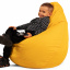 Кресло Мешок Груша Студия Комфорта Оксфорд размер 4кидс Желтый Кушугум