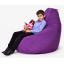 Кресло Мешок Груша Велюр 150х100 Студия Комфорта размер Большой фиолетовый Тернопіль