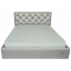 Кровать Двуспальная Richman Бристоль Standart 160 х 200 см Zeus Deluxe Silver Серебристая Суми