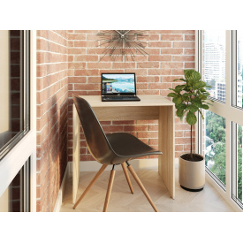 Компактный стол для ноутбука Moreli Liam Ш800/В760/Г500 мм Дуб сонома