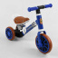 Трехколесный детский велосипед-велобег Best Trike 2 в 1 8.3" 6.7" Dark blue (105417) Олександрія