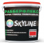 Краска резиновая суперэластичная сверхстойкая SkyLine РабберФлекс Красный RAL 3020 6 кг Дрогобич