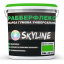 Краска резиновая суперэластичная сверхстойкая SkyLine РабберФлекс Светло-зеленый RAL 6018 12 кг Хмельницький
