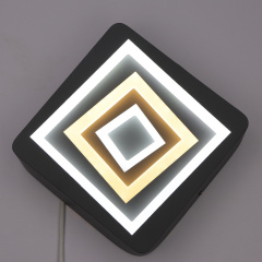 Светильник потолочный LED 25474 Серый 5х24х24 см. Львов