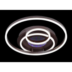 Люстра потолочная LED с пультом 25629 Коричневый 10х50х56 см. Івано-Франківськ