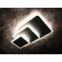 Светильник потолочный LED 25467 Черный 7х25х40 см. Одеса