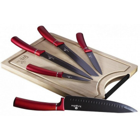 Набор ножей с доской Berlinger Haus Metallic Line BH-2552 6 предметов