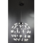 Люстра подвесная LED 26278 Черный 65-250х50х50 см. Львов