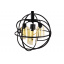 Люстра подвесная LOFT на 3 лампочки 25038 Черный 50-100х40х40 см. Житомир