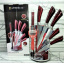Набор кухонных ножей Edenberg EB-3616 9 предметов красный Виноградів