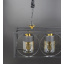 Люстра подвесная LOFT на 3 лампочки 25801 Черный 35-110х24х62 см. Херсон
