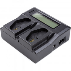 Зарядний пристрій PowerPlant Canon LP-E19 для двох акумуляторів Ромны