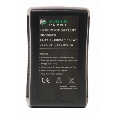 Акумулятор V-mount PowerPlant Sony BP-150WS 10400mAh Красноград