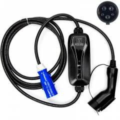 Зарядний пристрій HiSmart для електромобілів Type 1-CEE, 6-32A, 7.2кВт, 1 фазний, 5м Мукачево