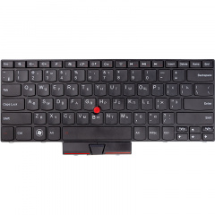 Клавiатура для ноутбука LENOVO Thinkpad Edge E40, E50 чoрний, чoрний фрейм Ровно