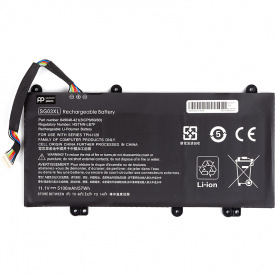 Акумулятор PowerPlant для ноутбуків HP SG03-3S1P 11.1V 5100mAh