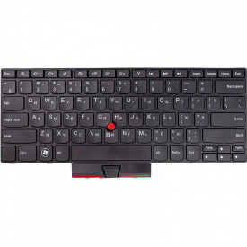 Клавiатура для ноутбука LENOVO Thinkpad Edge E40, E50 чoрний, чoрний фрейм