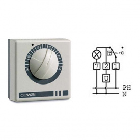 Кімнатний термостат CEWAL RQ05