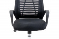 Офисное кресло Richman Бласт с подголовником черный цвет сетка спинка компьютерное для дома офиса