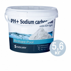pH+ плюс для басейну Solvay 80028. Засіб для підвищення рівня pH (Німеччина) 5,6 кг Хмельницький