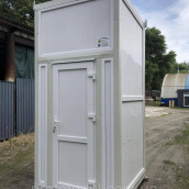 Туалетна кабінка модульна 1,5x1,5x3 м