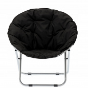 Садовое кресло-шезлонг GardenLine 80х60х75 см Black