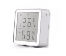 Wifi термометр гигрометр комнатный с датчиком температуры и влажности Nectronix TG-12w, приложение Tuya для Android IOS (100745)