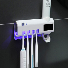 Диспенсер UV Toothbrush Sterilizer для зубної пасти та щіток 2 в 1 з функцією стерилізації Тернопіль