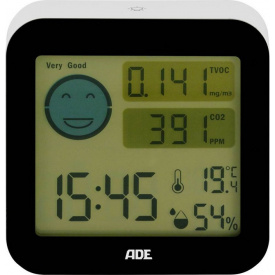 Монитор качества воздуха ADE с термометром-гигрометром