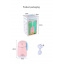 Портативный мини-увлажнитель воздуха Fuliying с прохладным паром ночником Розовый (AirMist201) Свесса
