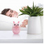 Увлажнитель воздуха ультразвуковой с подсветкой Safe Air Rabbit мини-аромадиффузор бесшумный 200мл Розовый Кропивницкий