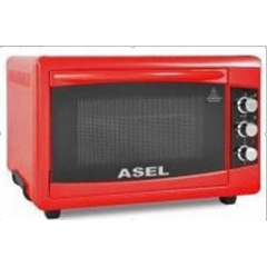 Електрична духовка Asel AF-33-23 33 л 1300 Вт Червоний Рівне