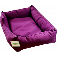 Лежак для собак и кошек Lucky Pet Маркиз №2 45x50x18 см Фиолетовый (4820224212333) Хмельницкий