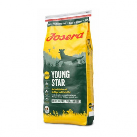 Сухой корм для молодых собак Josera YoungStar Junior беззерновой с мясом птицы 15 кг (4032254743507)