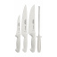 Набор ножей Tramontina Premium 4 предмета Серый (6710930) Киев