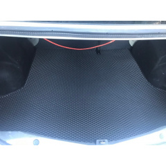Коврик багажника (EVA, полиуретановый) для Renault Logan III 2013↗ гг. Надворная