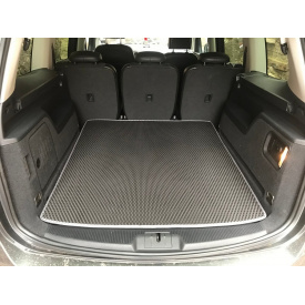 Коврик багажника верхний (EVA, черный) для Volkswagen Sharan 2010↗ гг.