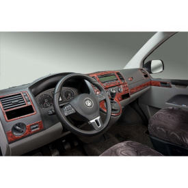 Накладки на панель Титан для Volkswagen T5 2010-2015 гг.