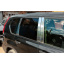 Молдинг дверных стоек (8 шт, нерж) для Nissan X-trail T31 2007-2014 гг. Акимовка