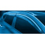 Ветровики с хромом (4 шт, Sunplex Chrome) для Peugeot 301 Винница